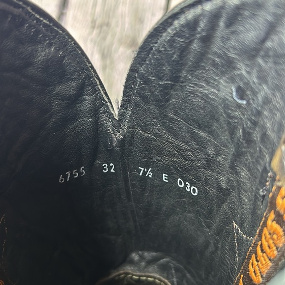 Men’s Soto western cowboy boots, black, size 7.5. In excellent condition - Picture 9 of 12